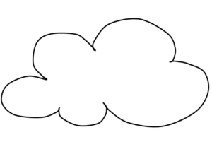Disegno di nuvola da stampare e colorare 16