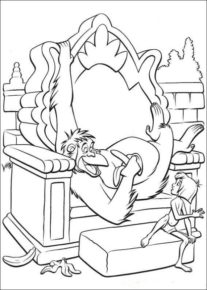 Disegno di Il libro della giungla da stampare e colorare 33 Disegno di Il libro della giungla da stampare e colorare 33