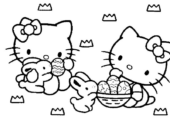 Disegni di Hello Kitty da colorare