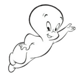 Disegni di Casper da colorare