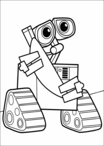 Disegno di Wall-E da stampare e colorare 38