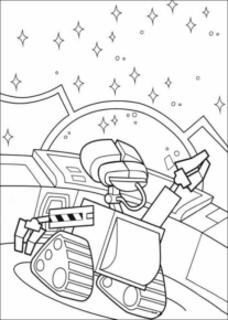 Disegno di Wall-E da stampare e colorare 32