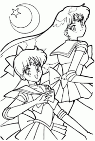 Disegno di Sailor Moon da stampare e colorare 5