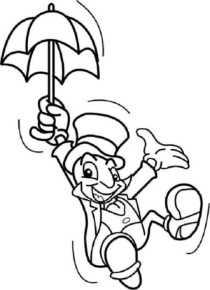 Disegno di Pinocchio da stampare e colorare 29