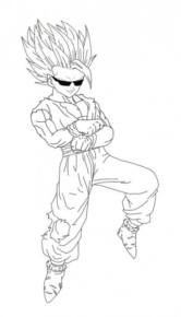 Disegno di Dragon Ball da stampare e colorare 46