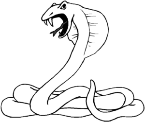 Disegno di serpente da stampare e colorare 34