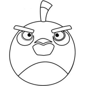 Disegno di Angry birds da stampare e colorare 94