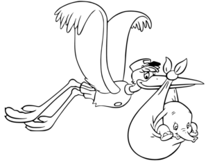 Disegno di Dumbo da stampare e colorare 49