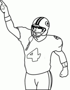 Disegno di football americano da stampare e colorare 68 Disegno di football americano da stampare e colorare 68