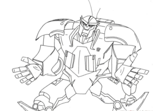 Disegno di Transformers da stampare e colorare 59