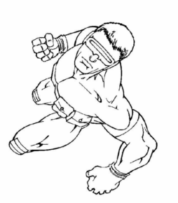 Disegno di Ciclope da stampare e colorare 2