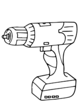 Disegni di Utensili da Lavoro da colorare
