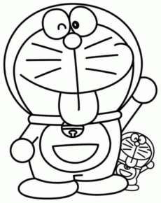 Disegno di Doraemon da stampare e colorare 5