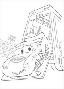 Disegno di Cars da stampare e colorare 162