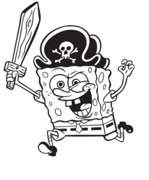 Disegno di Spongebob da stampare e colorare 21