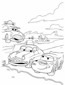 Disegno di Cars da stampare e colorare 235