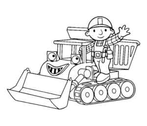 Disegno di Bob aggiustatutto da stampare e colorare 37