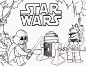 Disegni di Star Wars da colorare