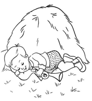 Disegno di bambino da stampare e colorare 78
