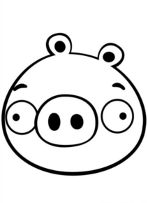 Disegno di Angry birds da stampare e colorare 73