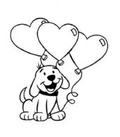 Disegni di Cani da colorare