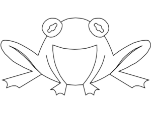 Disegno di rana da stampare e colorare 78