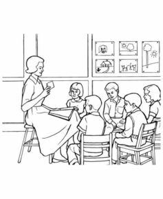 Disegno di scuola da stampare e colorare 22