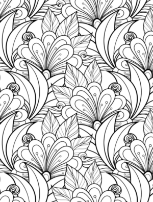 Disegno di mandala da stampare e colorare 1037