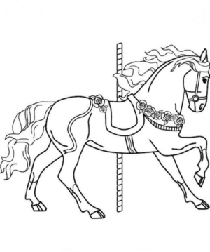 Disegno di lunapark da stampare e colorare 3