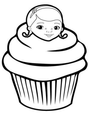 Disegno di dolce da stampare e colorare 17