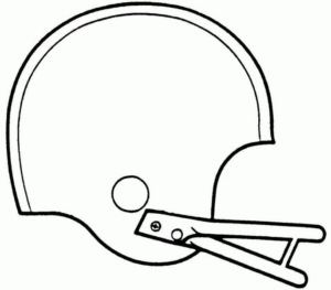 Disegno di football americano da stampare e colorare 66 Disegno di football americano da stampare e colorare 66