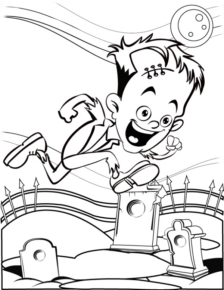 Disegno di Frankenstein da stampare e colorare 5