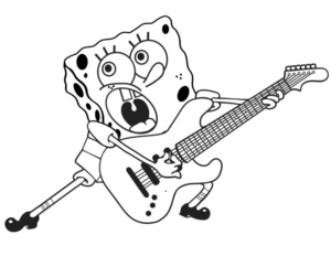 Disegno di Spongebob da stampare e colorare 50