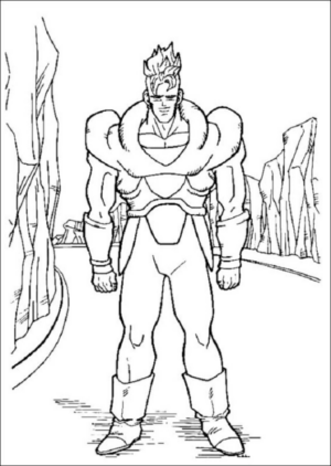 Disegno di Dragon Ball da stampare e colorare 80