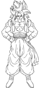 Disegno di Dragon Ball da stampare e colorare 134