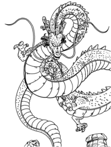 Disegno di Dragon Ball da stampare e colorare
