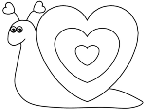 Disegno di lumaca da stampare e colorare 20