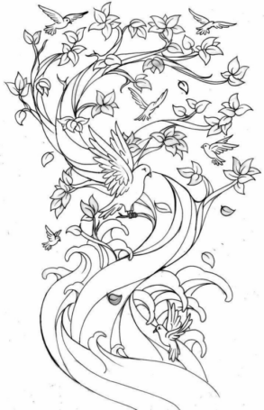 Disegno di paesaggio da stampare e colorare 6
