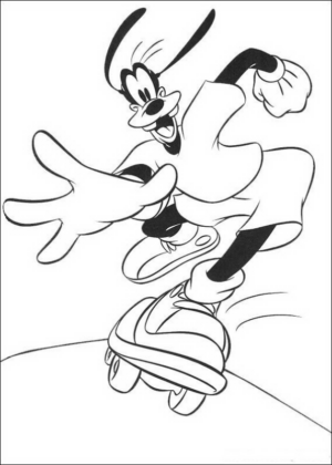 Disegno di Pippo da stampare e colorare 59