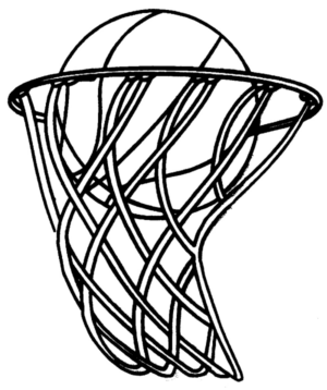 Disegno di basket da stampare e colorare 51