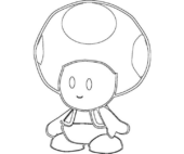 Disegni di Super Mario da colorare