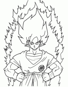 Disegno di Dragon Ball da stampare e colorare 20