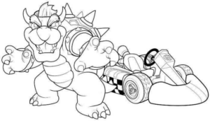 Disegno di Super Mario da stampare e colorare 110