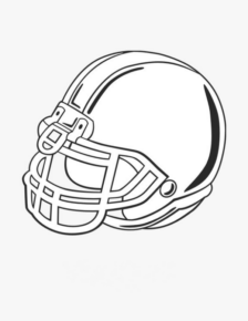 Disegno di football americano da stampare e colorare 15