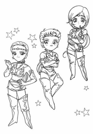 Disegno di Sailor Moon da stampare e colorare 69