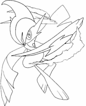 Disegno di uccello da stampare e colorare 47