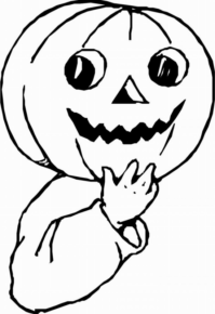 Disegno di zucca di Halloween da stampare e colorare 154 Disegno di zucca di Halloween da stampare e colorare 154