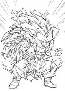 Disegno di Dragon Ball da stampare e colorare 133
