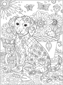 Disegno di mandala da stampare e colorare 834