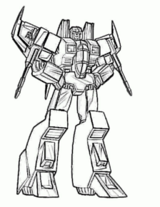 Disegno di Transformers da stampare e colorare 78